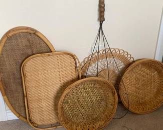 Beautiful baskets and decorative items.