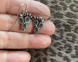 RETIRED JAMES AVERY PRICKLY PEAR EARRINGS 