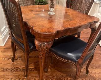 game table -4 chairs 