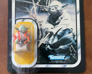Vintage Star Wars The Empire Strikes Back Yoda Action Figure Kenner