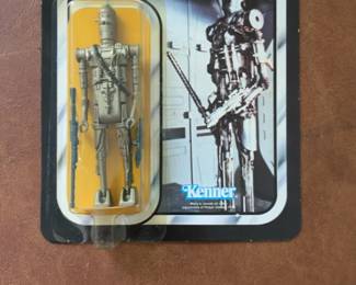 Vintage Star Wars Kenner IG-88 Bounty Hunter Figure Empire Strikes Back Carded