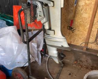 Evinrude 8 HP Outboard Boat Motor