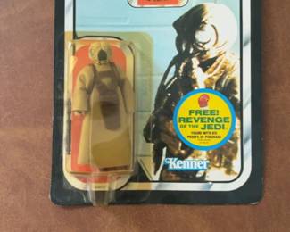 Vintage Star Wars Kenner 4-LOM Action Figure The Empire Strikes Back Carded