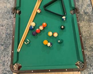 Tabletop Billiards Set with Accessories