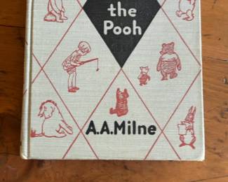 Winnie the Pooh by A.A. Milne Vintage Hardcover Edition