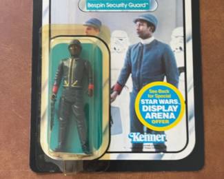 Vintage Star Wars Kenner Bespin Security Guard Action Figure