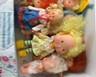 Vintage Strawberry Shortcake and Friends Doll Lot