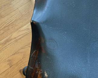 D.R. Dimes Classic Black Windsor Sack-Back Armchair