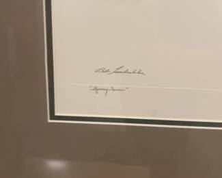 Bob Timberlake “Spring Snow” signed print 984/1000