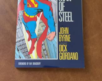 The Man of Steel Graphic Novel by John Byrne & Dick Giordano First Printing