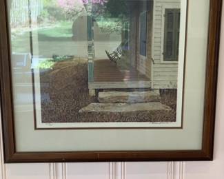 Eric Sloane Framed Limited Edition Print