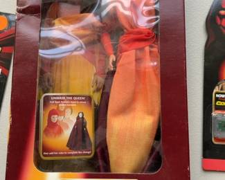 Star Wars Episode 1 Action Figure Lot with Queen Amidala Doll