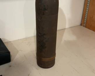 Inert Artillery Shell Ordnance Collectible