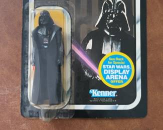 Vintage Kenner Star Wars Darth Vader Action Figure - The Empire Strikes Back Cardback