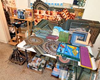 Ta da! Lots and lots of interesting work that this fella did with postcards for exhibits all over the United States….