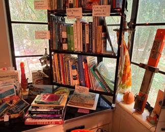 You know I love my color coordinating and this is the orange/red room… Some beautiful pieces in here for you folks who love the bold and the beautiful!