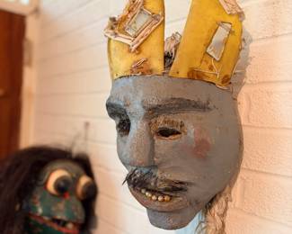 I will admit that these two are sort of hiding in a corner because they are creeping me out!