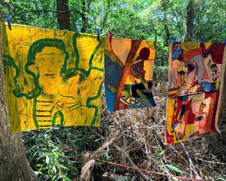 Wonderful early work from the 50s by the artist when he was in California as an elementary school kid…