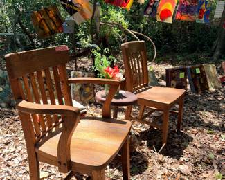 A couple more of these old chairs from FSU. They do make great side chairs..