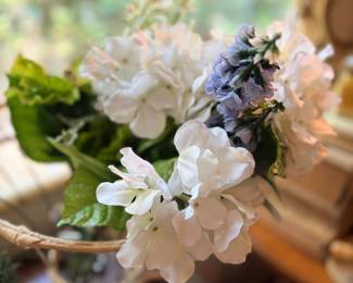 I always like staging with the florals that come across our sales…