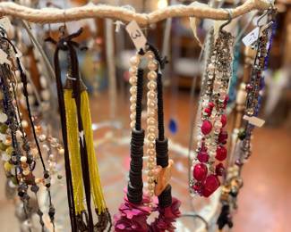 This grouping is on a rolling display that we will add more to as we sell pieces…