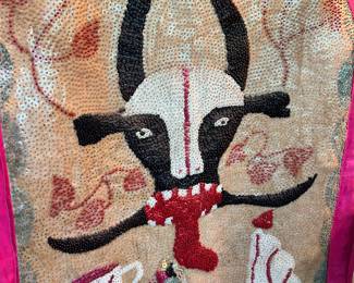 A gorgeous beaded Haitian piece… It’s not cheap, but please do enjoy it before we ship it off to a gallery unless you just HAVE to have it!