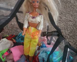 barbie with clothes