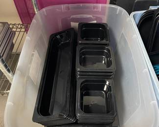 complete set up for a salad bar. Used once for "Spiderman" craft service