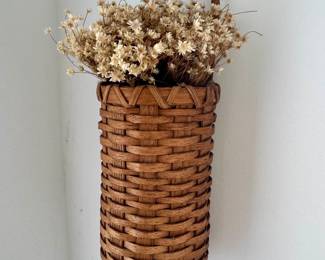 Antique wall basket