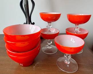 Mid century glass