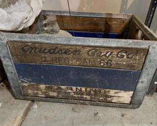 Knudsen Co wooden box