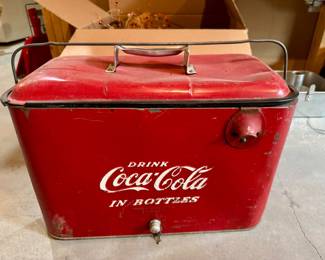 Vintage Coca Cola cooler