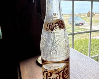 Antique Pepsi Cola bottle