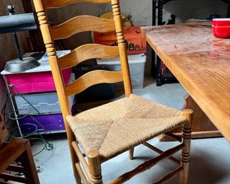 Ladder back chair - 3 available 