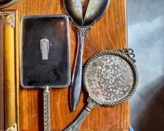 Vintage hand mirrors