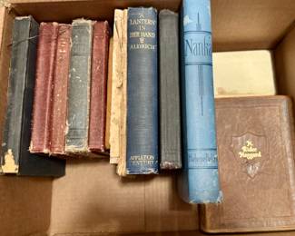 Antique and vintage books 