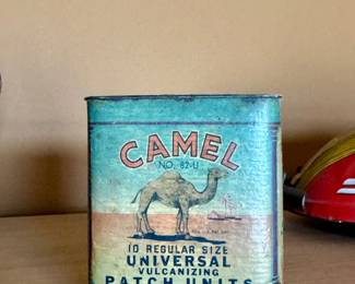 Antique Camel tin