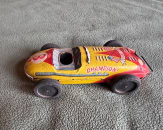 Vintage metal Champion Stunt Car toy