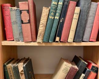 Antique and vintage books 