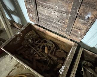Wooden tool box