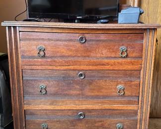 Eastlake Victorian chest