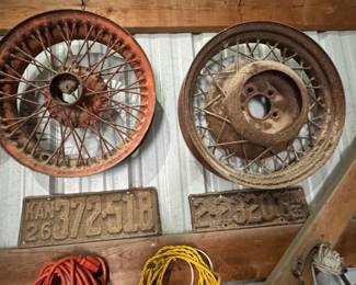Old wire wheels