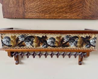 Norwegian decorative beaded shelf