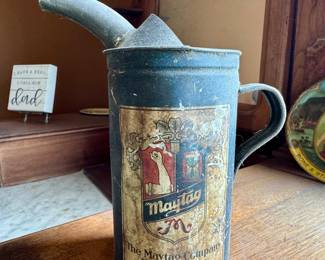 Maytag oil can
