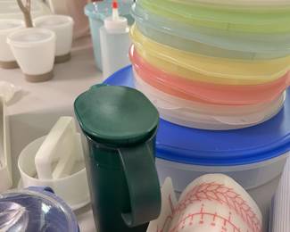 Lots of Tupperware!