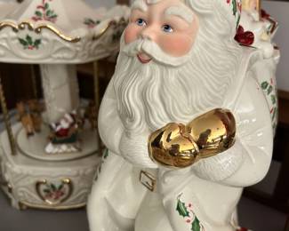 Lenox Santa and Carousel