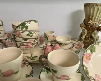 Vintage Earthenware Franciscan "Desert Rose"