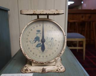 vintage  baby  scale