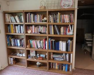 lots  of  books- some  various  religions