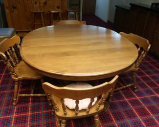 kitchen  or  wood dinette  set